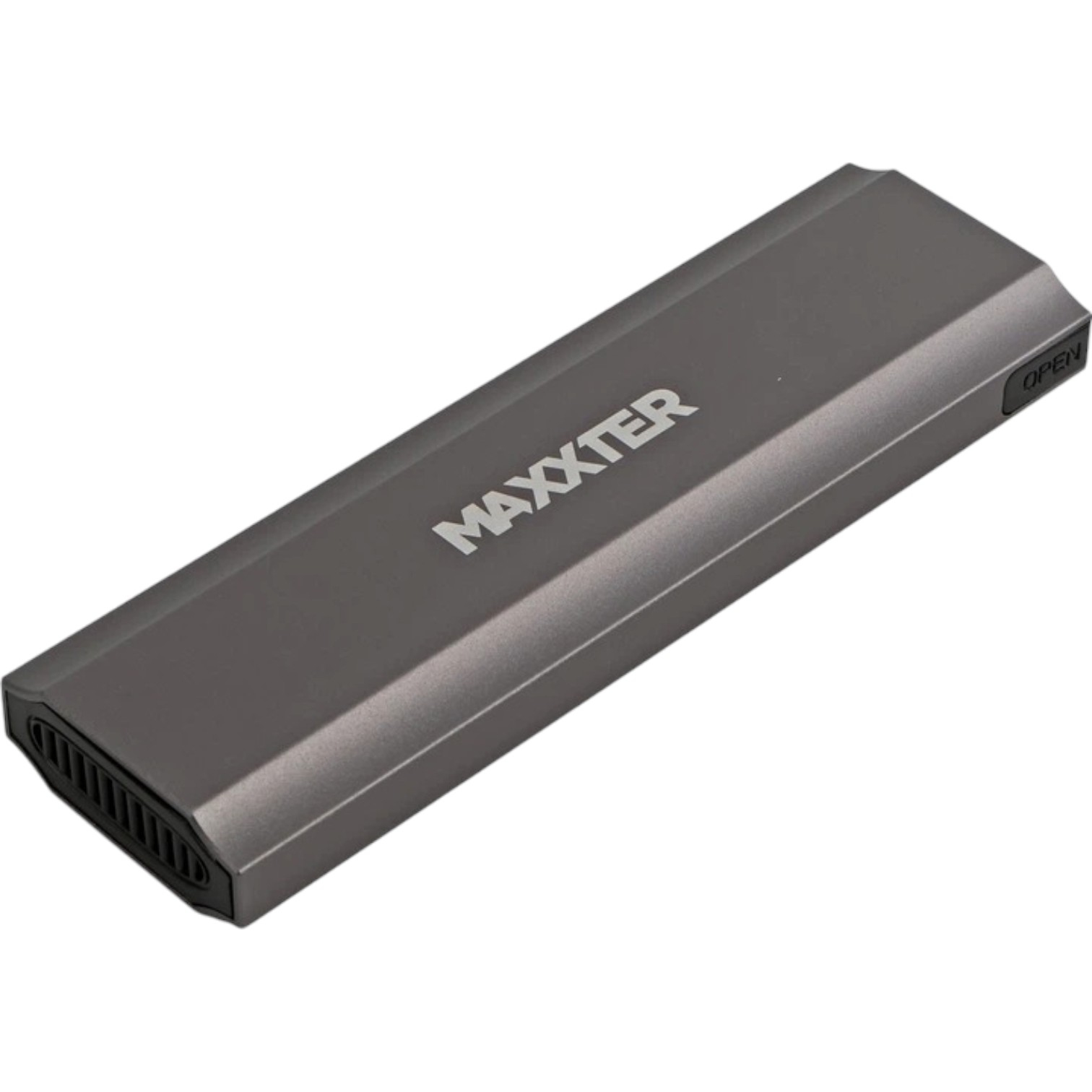 Зовнішня кишеня Maxxter M.2  EHDE-2280S-02 NVMe 10Gbps Grey (  кабель type-C to type-C) NEW 00-00020925